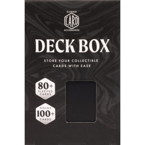 Professor Puzzle Deck Box - BLACK