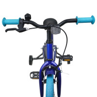 Produktbild för Barncykel 16 Tum för 4-6 år gamla Mörkblå