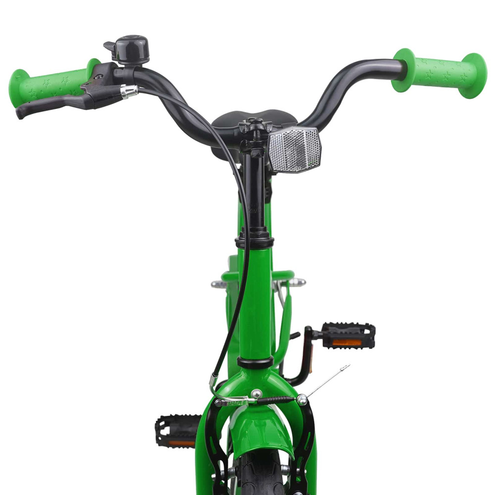 Produktbild för Barncykel 18 Tum för 5-7 år gamla Grön