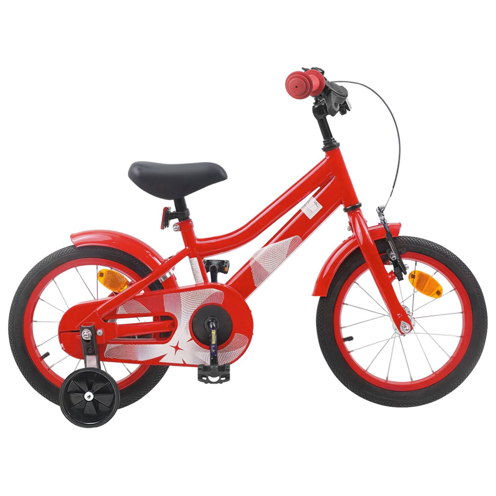 Produktbild för Barncykel 14 Tum från 3-5 år gammal Röd