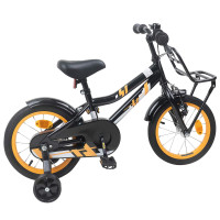 Produktbild för Barncykel 12 Tum för 2-4 åringar Orange Svart