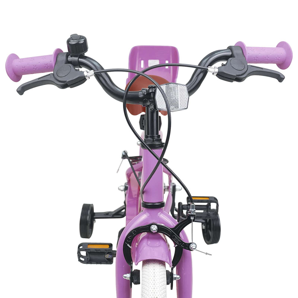 Produktbild för Barncykel 12 Tum för 2-4 åringar Lila