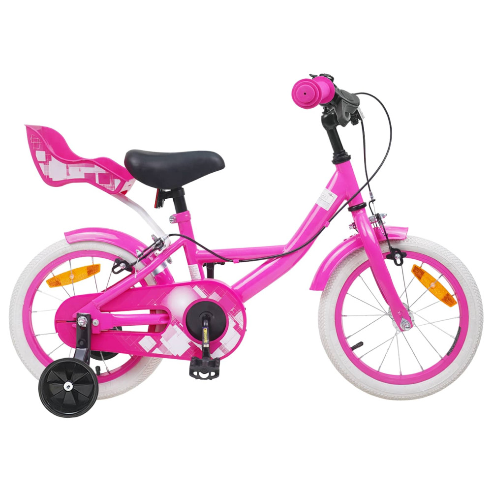 Produktbild för Barncykel 12 Tum för 2-4 åringar Rosa
