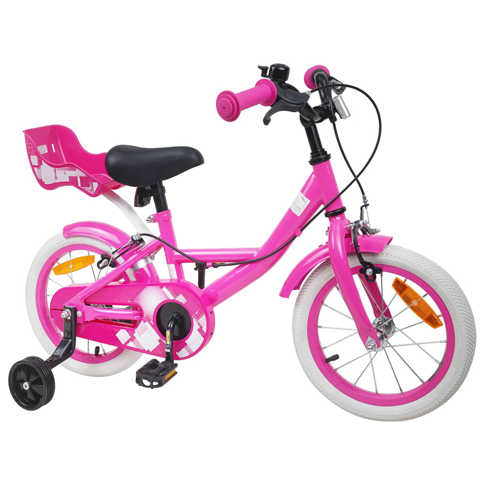 Produktbild för Barncykel 12 Tum för 2-4 åringar Rosa