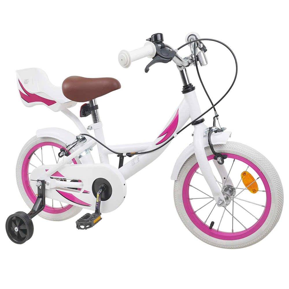 Produktbild för Barncykel 12 Tum för 2-4 åringar Vit