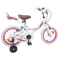 Produktbild för Barncykel 12 Tum för 2-4 åringar Vit