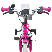 Produktbild för Barncykel 14 Tum från 3-5 år gammal Rosa