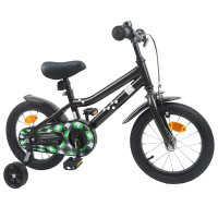 Produktbild för Barncykel 12 Tum för 2-4 åringar Svart