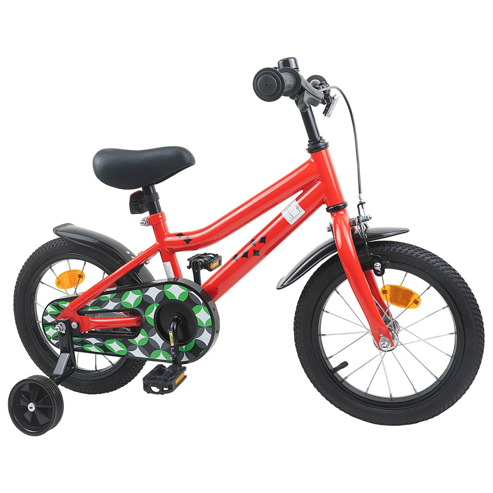 Produktbild för Barncykel 12 Tum för 2-4 åringar Röd