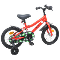 Produktbild för Barncykel 12 Tum för 2-4 åringar Röd