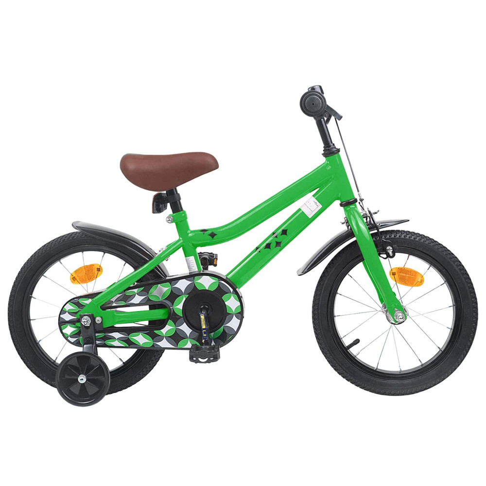 Produktbild för Barncykel 12 Tum för 2-4 åringar Grön