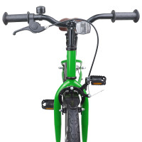 Produktbild för Barncykel 18 Tum för 5-7 år gamla Grön