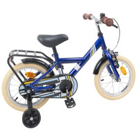 Produktbild för Barncykel 12 Tum för 2-4 åringar Mörkblå