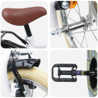 Produktbild för Barncykel 12 Tum för 2-4 åringar Vit
