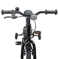 Produktbild för Barncykel 14 Tum från 3-5 år gammal Svart