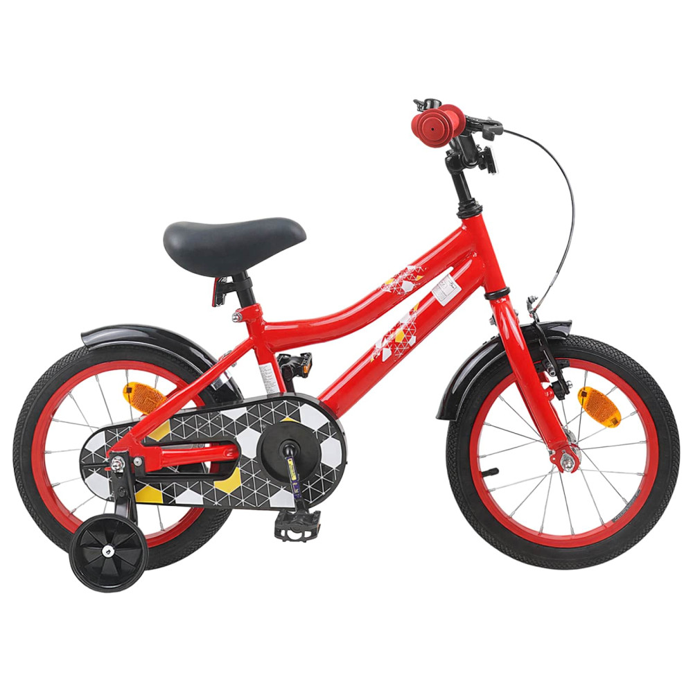 Produktbild för Barncykel 14 Tum från 3-5 år gammal Röd