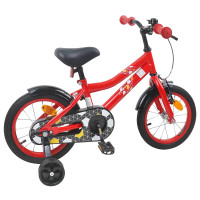 Produktbild för Barncykel 14 Tum från 3-5 år gammal Röd