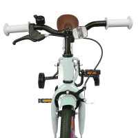 Produktbild för Barncykel 12 Tum för 2-4 åringar Ljusgrön