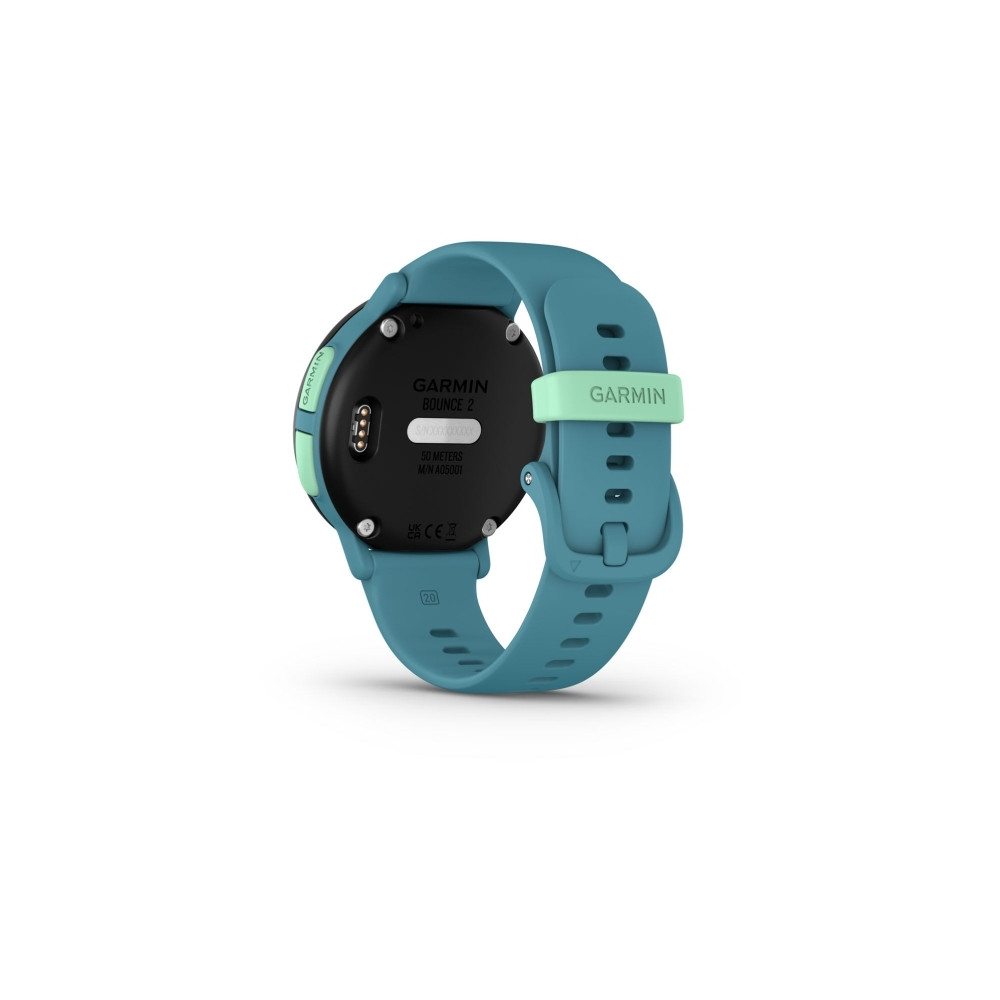 Produktbild för Garmin Bounce 2 smart klocka med band - 4 GB - turkos