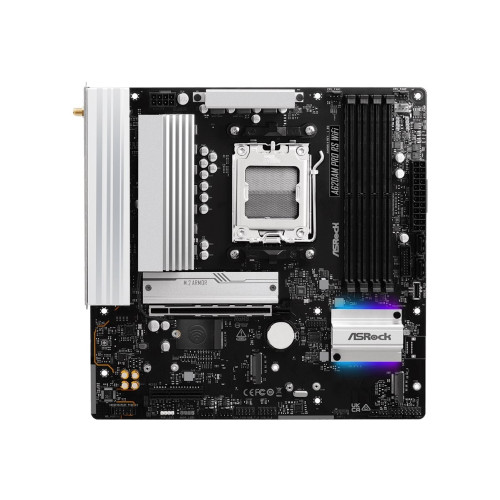 ASRock ASRock A620AM PRO RS WIFI - moderkort - micro ATX - Socket AM5 - AMD A620A