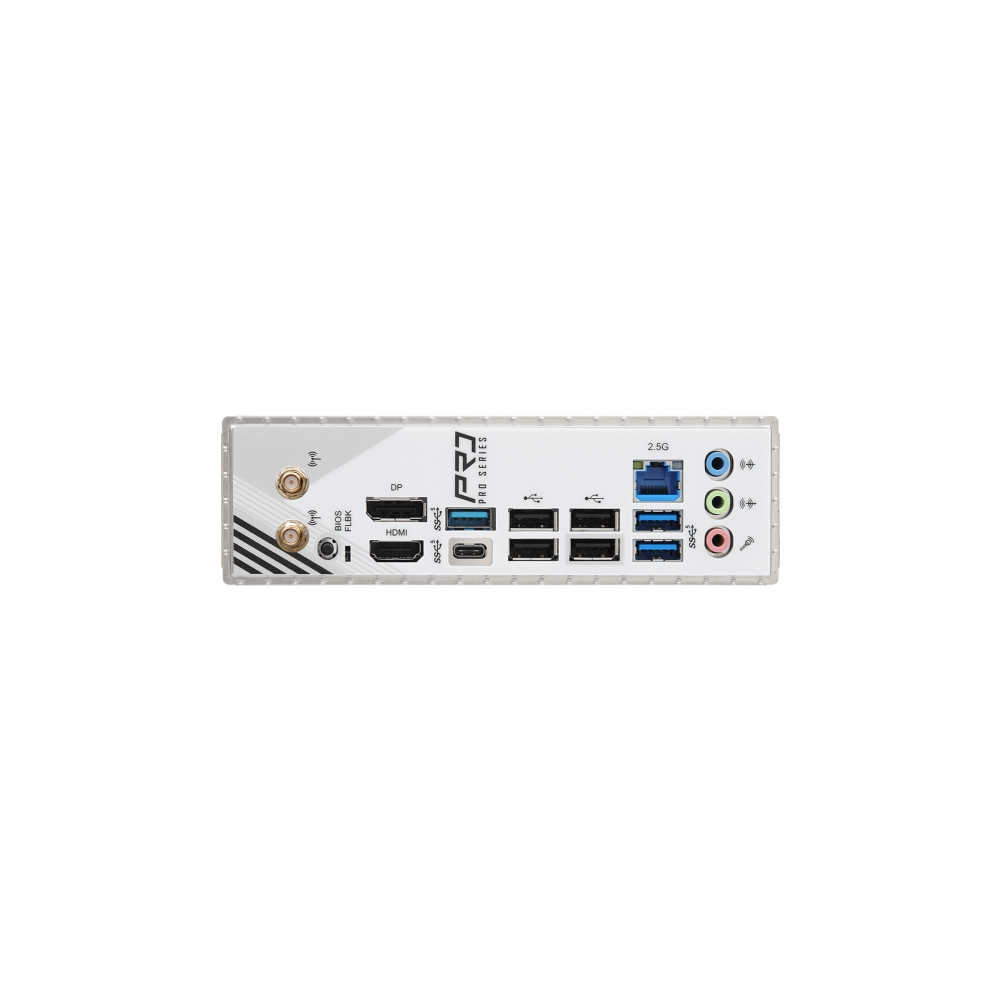 Produktbild för ASRock A620AM PRO RS WIFI - moderkort - micro ATX - Socket AM5 - AMD A620A