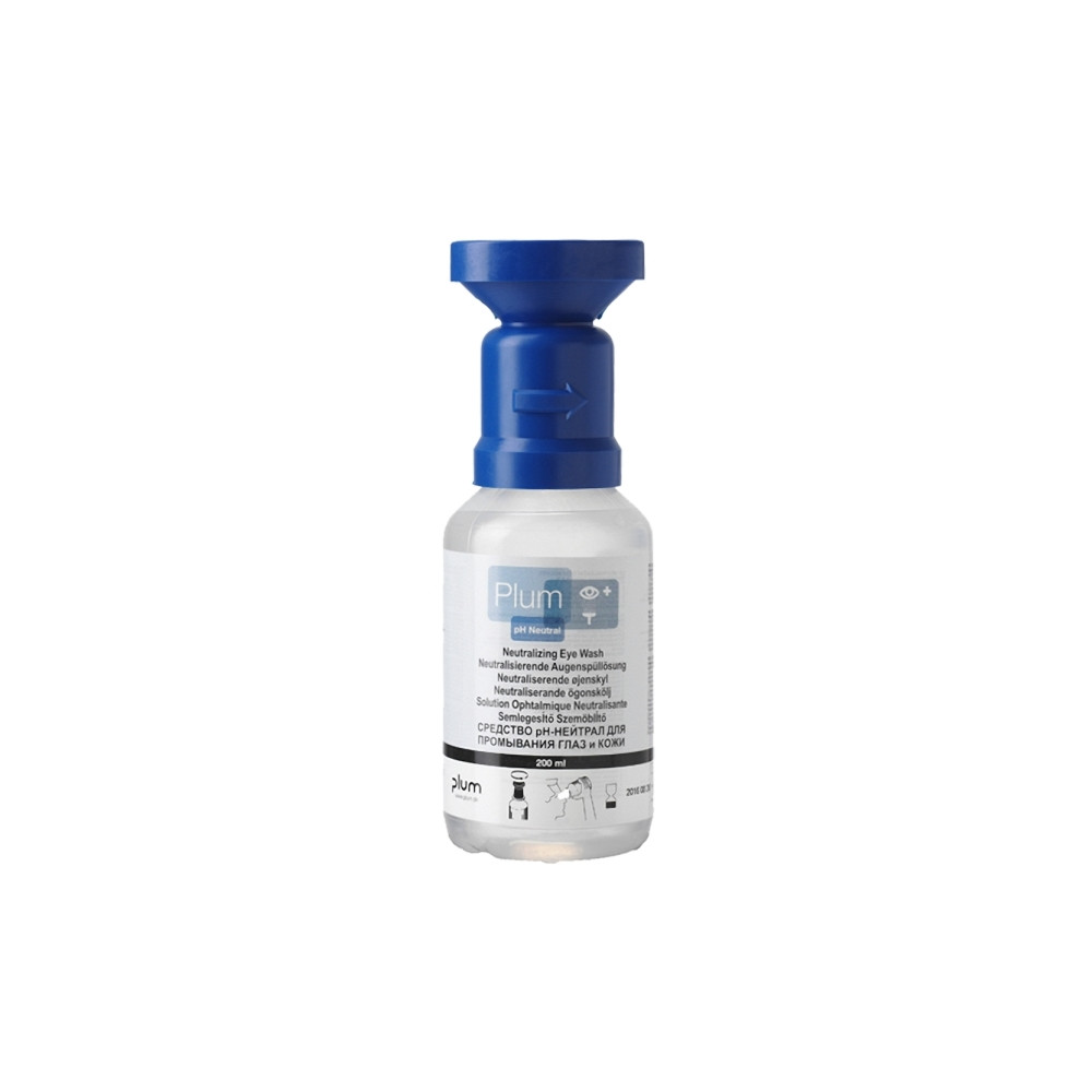 Produktbild för Ögonskölj PH Neutral – 200 ml steril fosfatbuffert, med ögon...