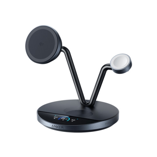 ANKER Anker B25X7G11, Inomhus, USB, Trådlös laddning, 1,5 m, Svart