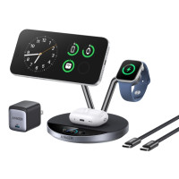 Produktbild för Anker B25X7G11, Inomhus, USB, Trådlös laddning, 1,5 m, Svart