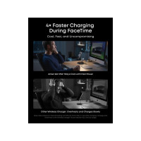 Produktbild för Anker B25X7G11, Inomhus, USB, Trådlös laddning, 1,5 m, Svart
