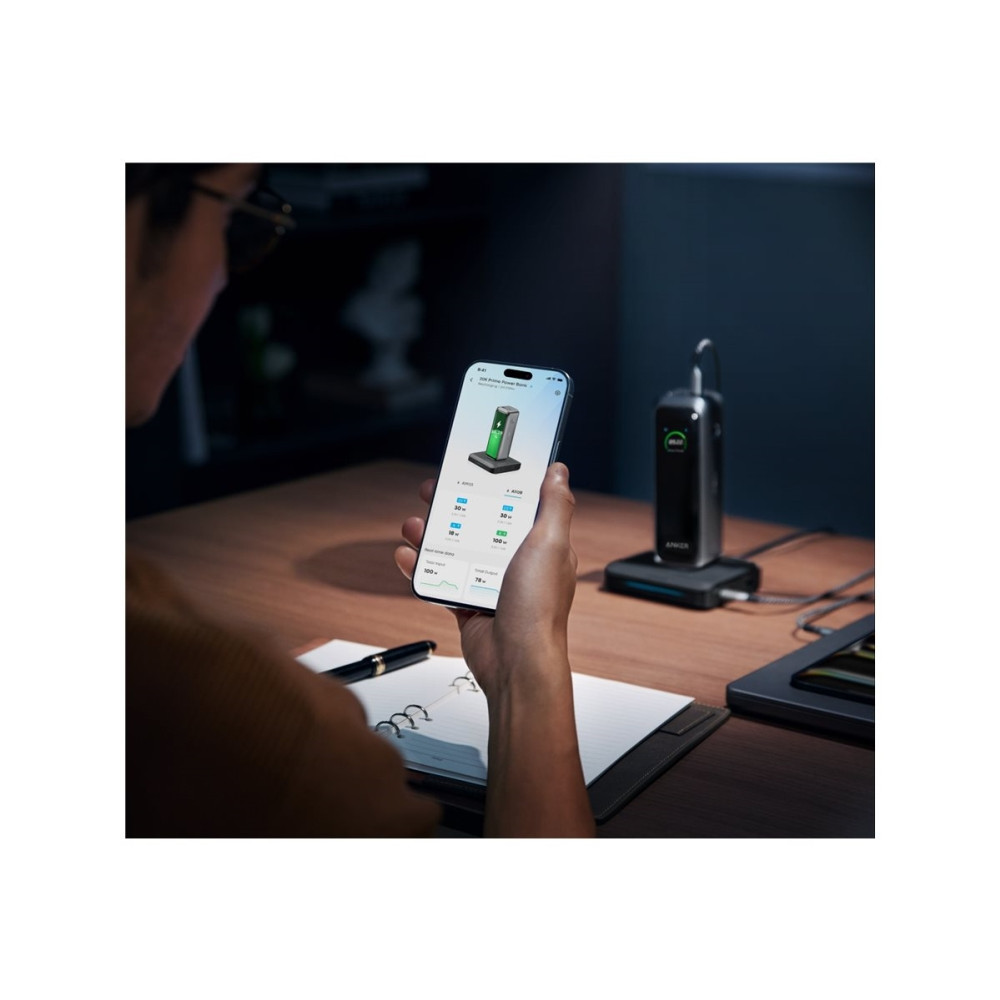 Produktbild för Anker Prime power bank - 2 x USB-C, USB - 220 Watt