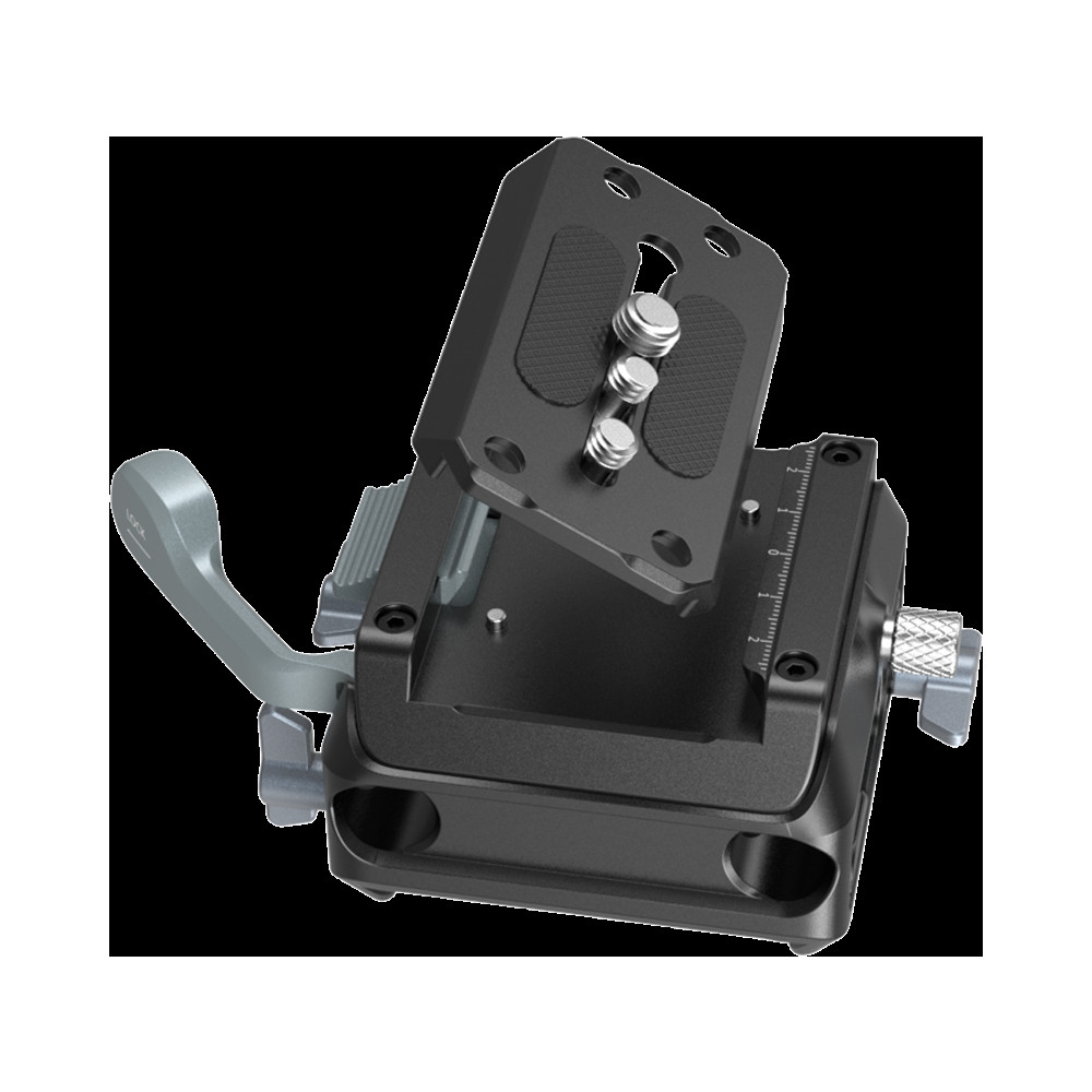 Produktbild för SmallRig 5366 Manfrotto-Type Mount Plate Kit with 15mm Dual Rod Clamp