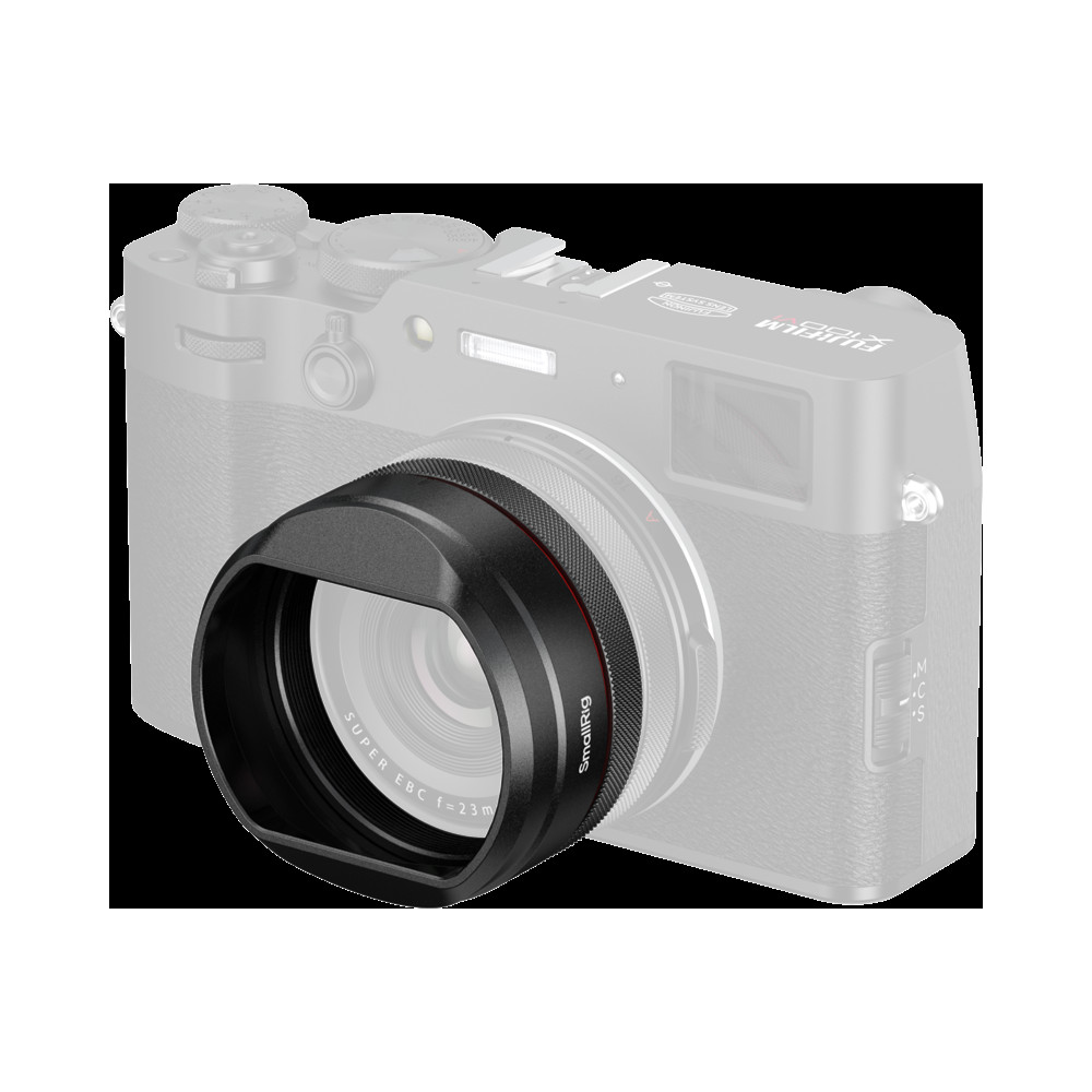 Produktbild för SmallRig 5848 Lens Hood for FUJIFILM X100VI / X100V (Black)
