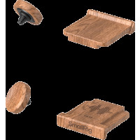 Produktbild för SmallRig 6238 Hot Shoe Cover for FUJIFILM Cameras (Rosewood)