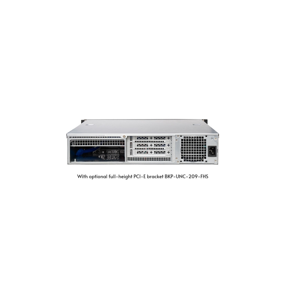 Produktbild för Chieftec UNC-209S-B-OP - kan monteras i rack - 2U - ATX
