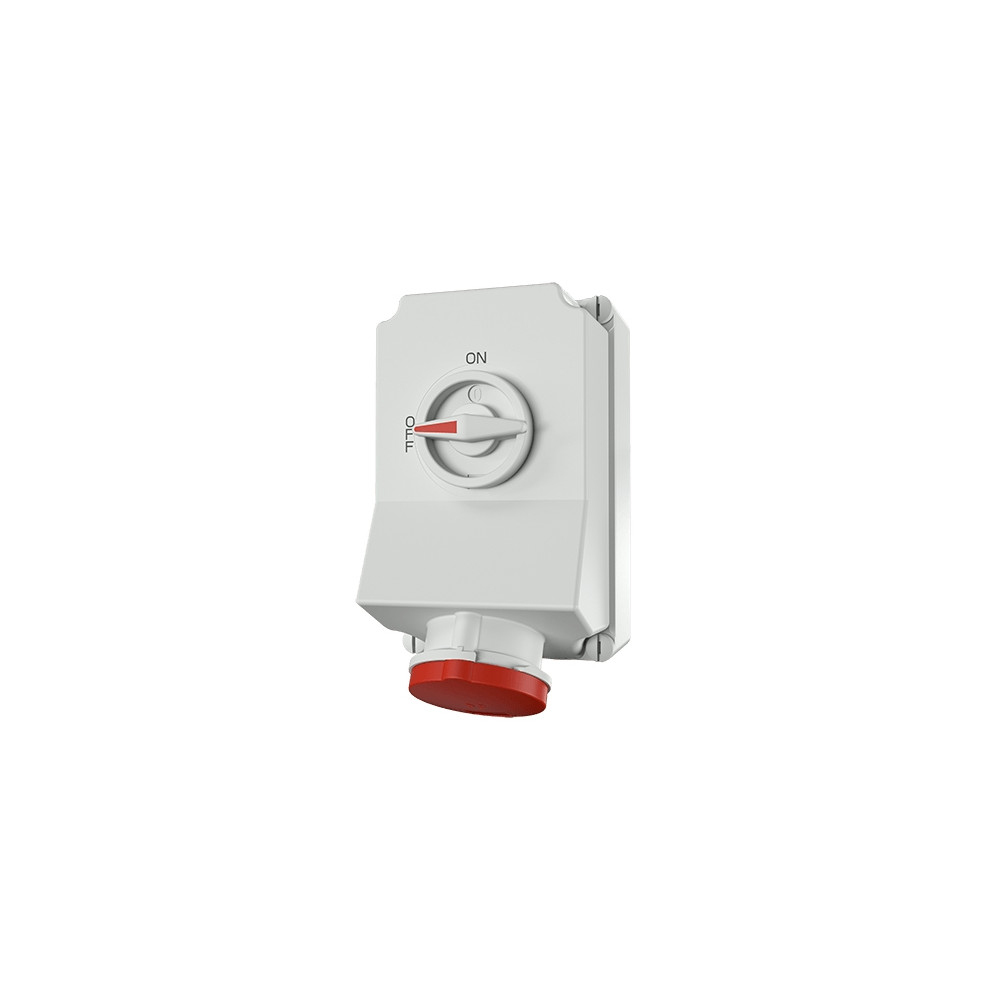Produktbild för MENNEKES Elektrotechnik GmbH &amp Co. KG Väggdosa DUO 63A,5p...