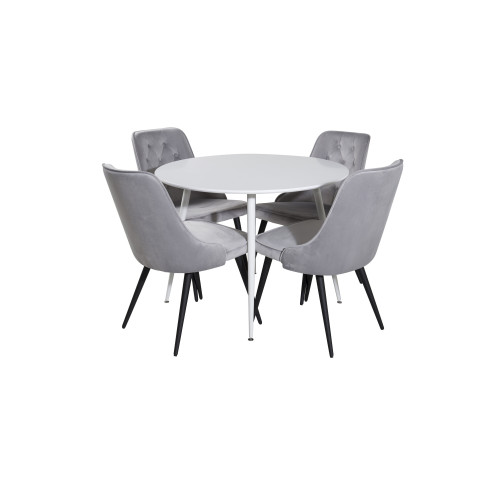 Venture Home Plaza Matbord med Velvet Deluxe Stolarna