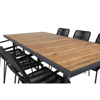 Produktbild för Khung Matbord med Lindos Stolarna