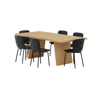 Produktbild för Logga Matbord med Punsch Stolarna