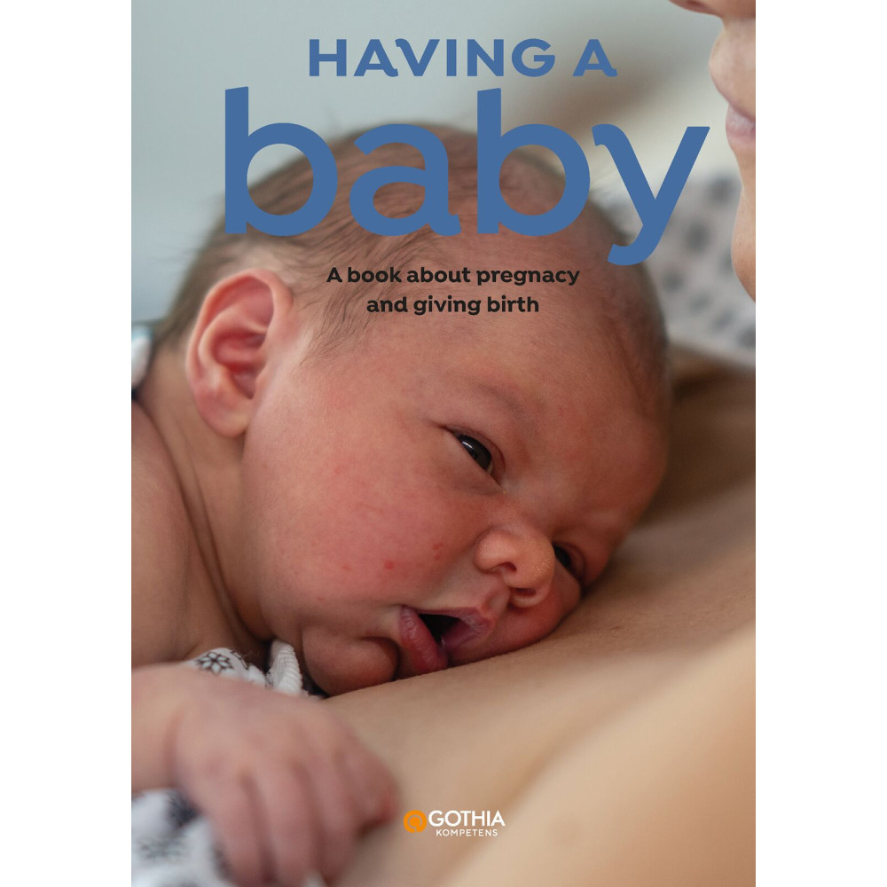 Produktbild för Having a baby : a book about pregnancy and giving birth (häftad, eng)