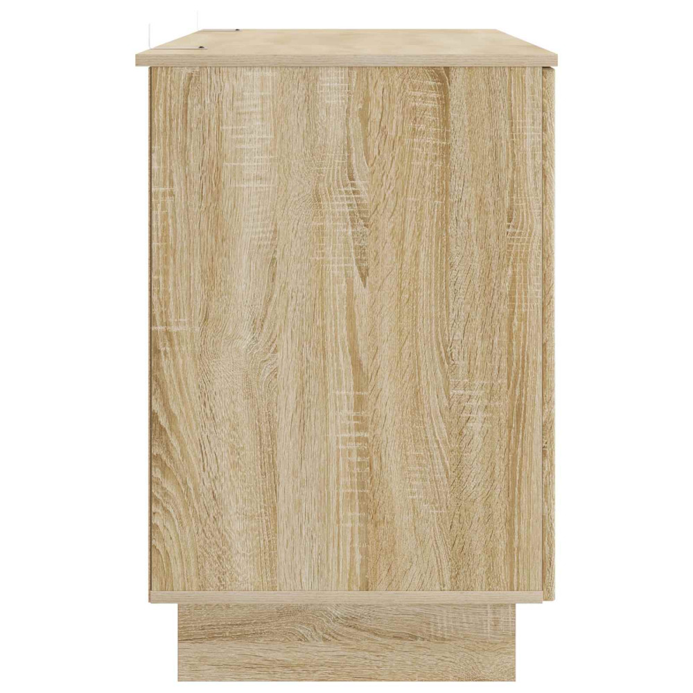 Produktbild för Skrivbord Sonoma-ek Konstruerat trä 142,5 x 50 x 75 cm
