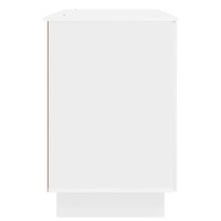 Produktbild för Skrivbord Vit högglans Konstruerat trä 142,5 x 50 x 75 cm