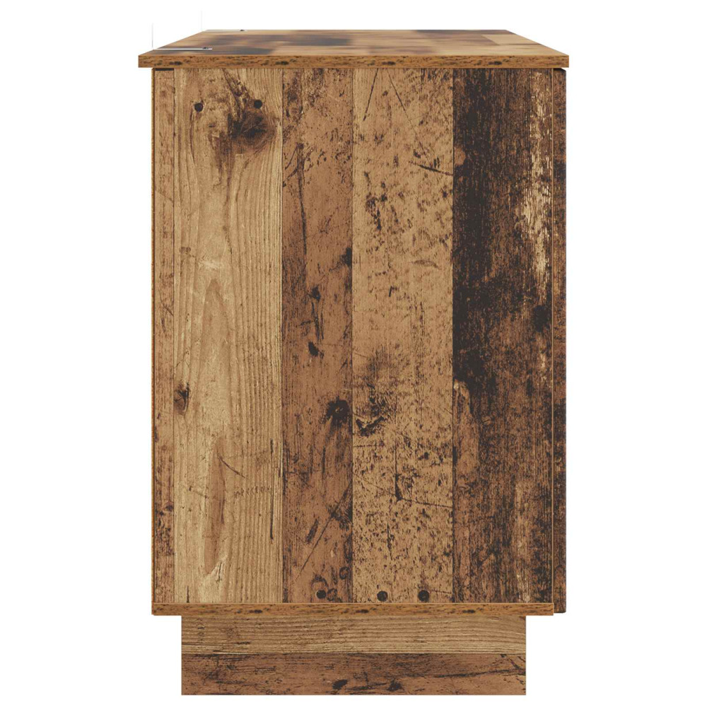 Produktbild för Skrivbord Gammalt trä Konstruerat trä 142,5 x 50 x 75 cm