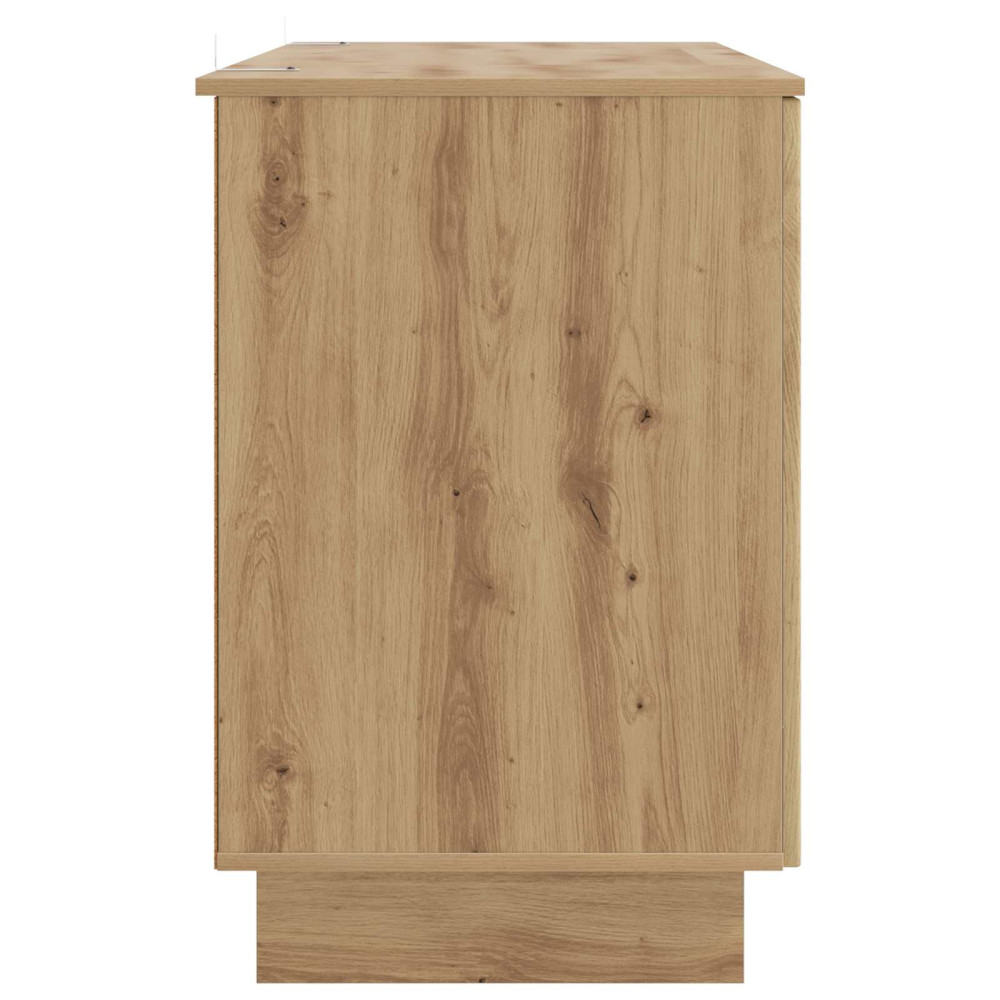 Produktbild för Skrivbord Artisan-ek Konstruerat trä 142,5 x 50 x 75 cm