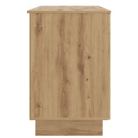 Produktbild för Skrivbord Artisan-ek Konstruerat trä 142,5 x 50 x 75 cm