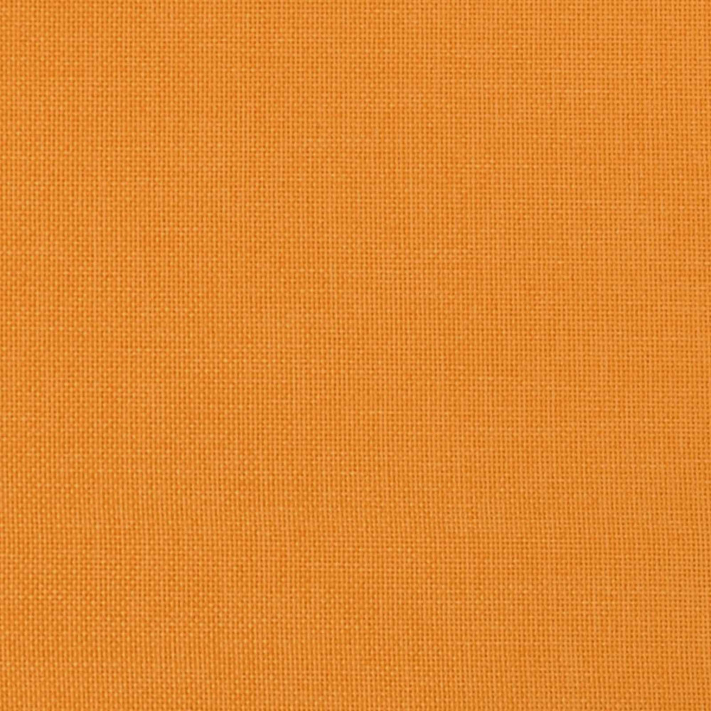 Produktbild för Klädd bänk med ryggstöd Mörk gul 110 x 60 x 76 cm Polyester