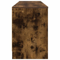 Produktbild för Sängskåp 2 pcs Rökt ek 66 x 33 x 48 cm Konstruerat trä