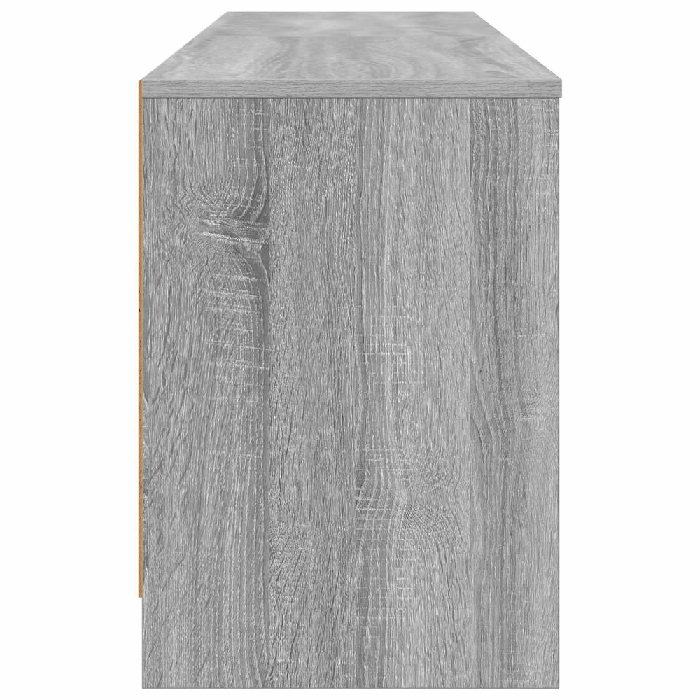Produktbild för Sängskåp 2 pcs Grå Sonoma 66 x 33 x 48 cm Konstruerat trä