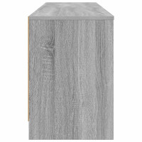 Produktbild för Sängskåp 2 pcs Grå Sonoma 66 x 33 x 48 cm Konstruerat trä