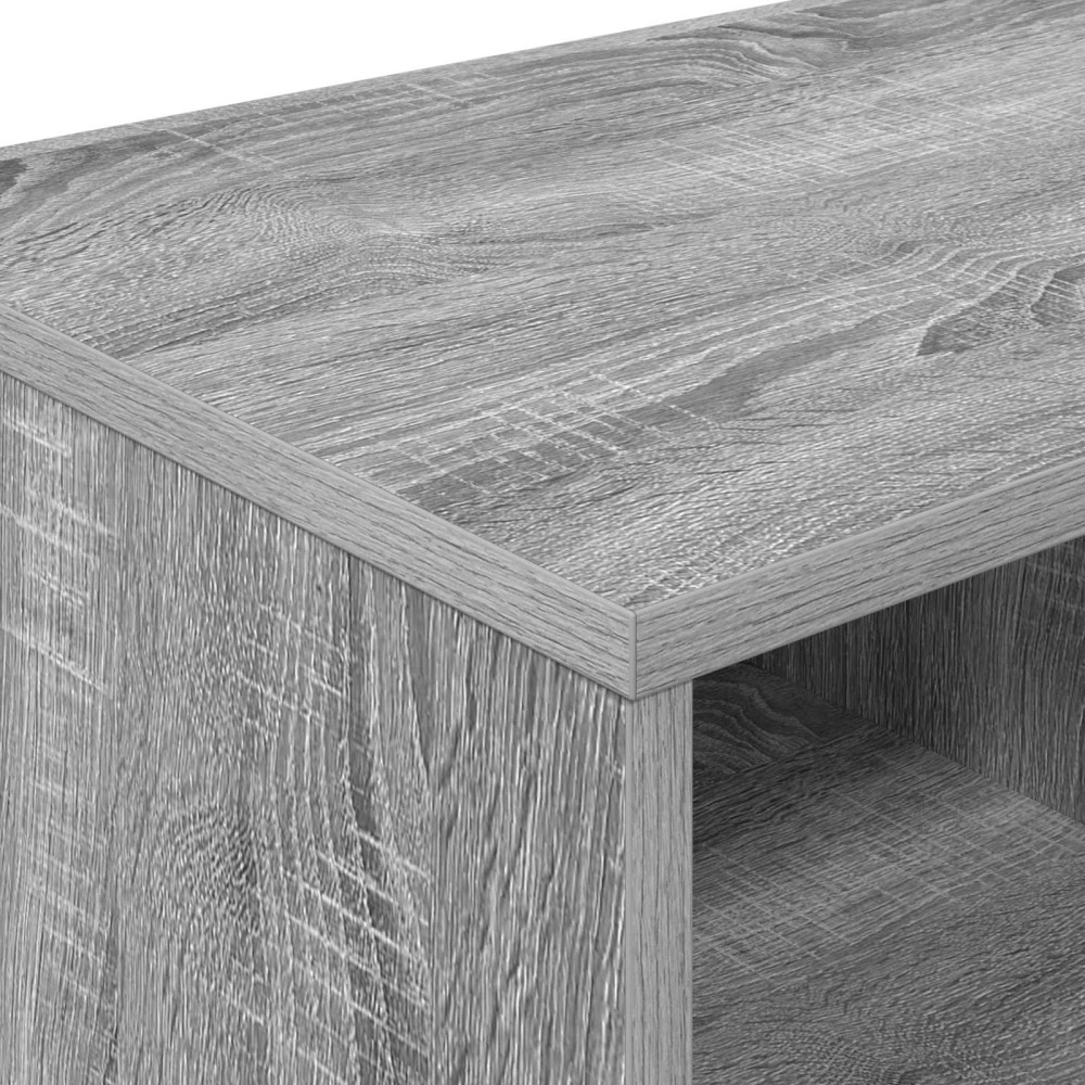 Produktbild för Sängskåp 2 pcs Grå Sonoma 66 x 33 x 48 cm Konstruerat trä
