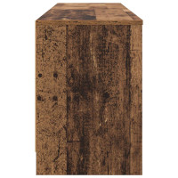 Produktbild för Sängskåp 2 pcs Gammalt trä 66 x 33 x 48 cm Konstruerat trä